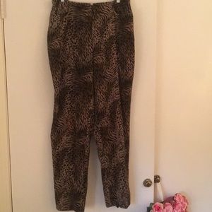 Dana b and Karen animal print pants